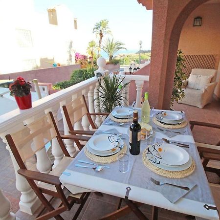 Bungalow Con Terraza, Piscina Y Vistas Al Mar Gran Alacant Kültér fotó