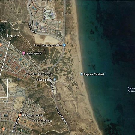 Bungalow Con Terraza, Piscina Y Vistas Al Mar Gran Alacant Kültér fotó