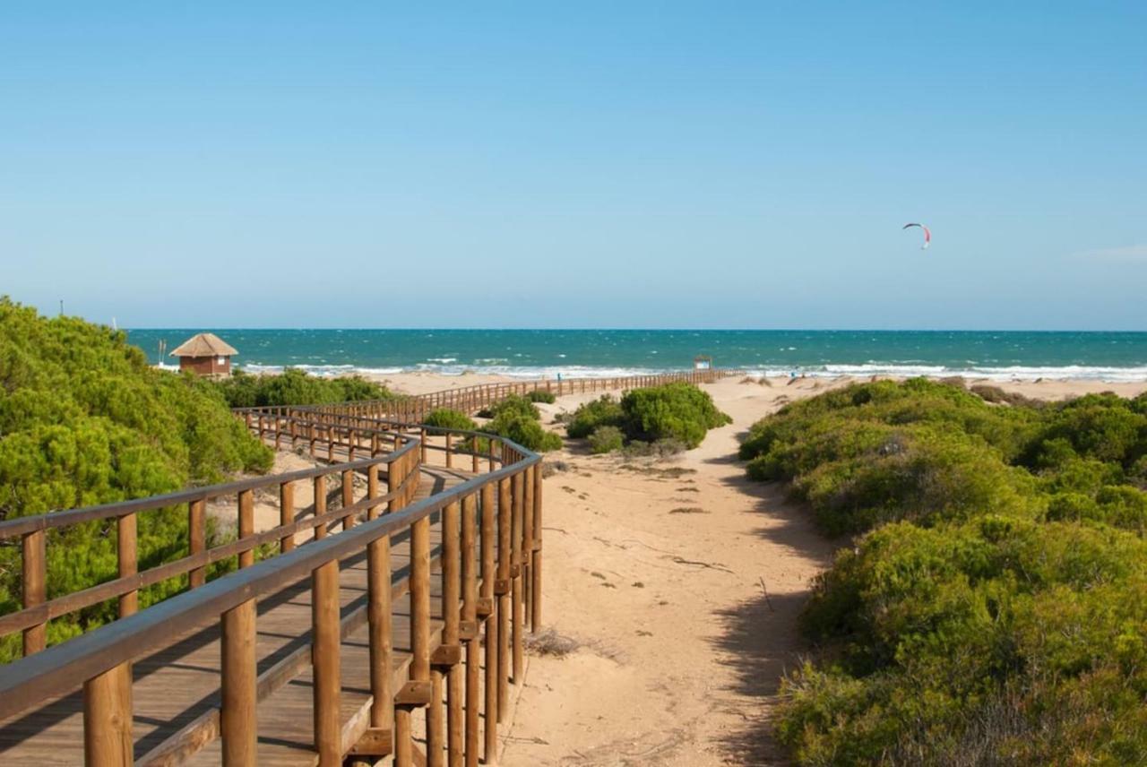 Bungalow Con Terraza, Piscina Y Vistas Al Mar Gran Alacant Kültér fotó