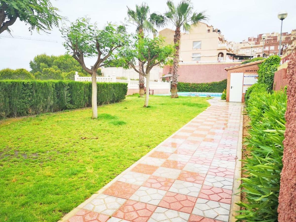 Bungalow Con Terraza, Piscina Y Vistas Al Mar Gran Alacant Kültér fotó